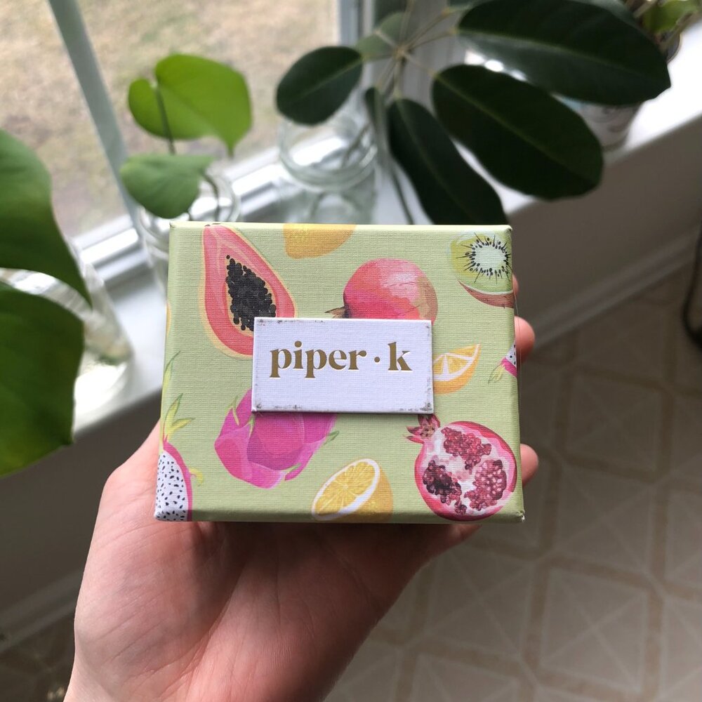 Piper K Strawberry Glass Earrings (Brand new and never open) - Picture 5 of 5